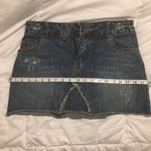 Denim mini skirt size 9/10 - Picture 5 of 8